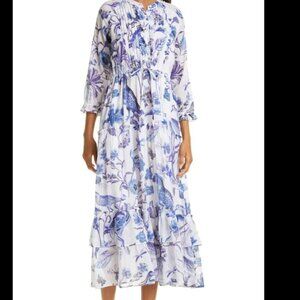 Banjanan Brenda Tiered Drawstring Dress